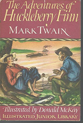 Stock image for The Adventures of Huckleberry Finn (Illustrated Junior Library) for sale by Ed Buryn Books