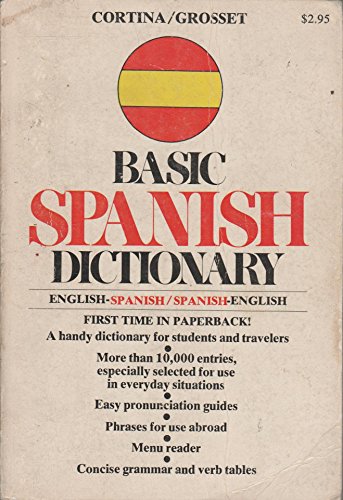 Stock image for Cortina/Grosset Basic Spanish Dictionary for sale by dsmbooks