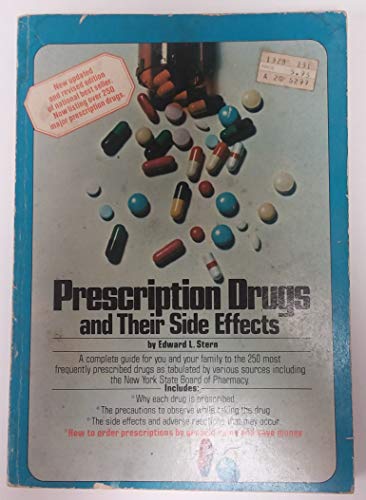 Beispielbild fr Prescription Drugs & Their Side Effects zum Verkauf von Wonder Book