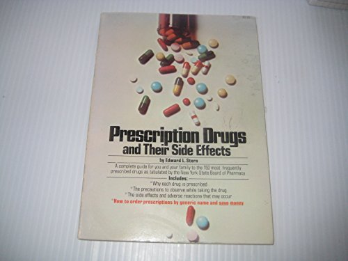 Beispielbild fr Prescription Drugs and Their Side Effects zum Verkauf von Hastings of Coral Springs