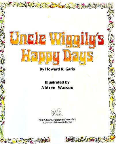 9780448130392: Uncle Wiggily's Happy Days