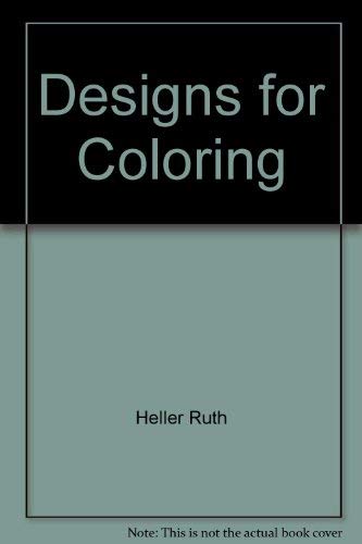 9780448139548: Designs for Coloring: Cats