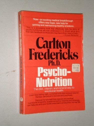 Beispielbild fr Psycho-Nutrition zum Verkauf von Callaghan Books South