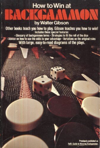 Stock image for How to Win at Backgammon for sale by Wonder Book