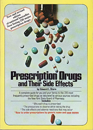 Beispielbild fr Prescription drugs and their side effects zum Verkauf von SecondSale