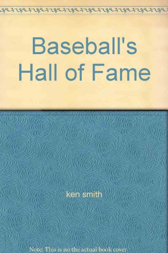 Beispielbild fr Baseball's Hall of Fame zum Verkauf von HPB-Diamond