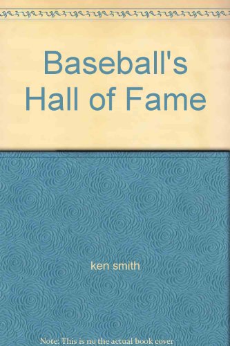 Stock image for Baseball's Hall of Fame for sale by HPB-Diamond