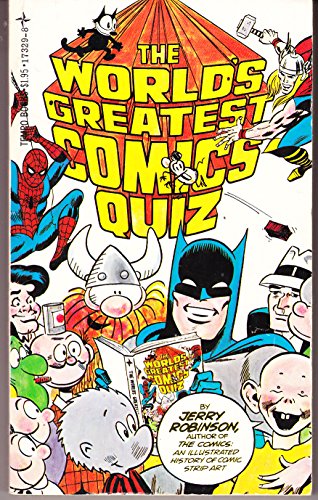 The World's Greatest Comics Quiz (9780448173290) by Jerry Robinson