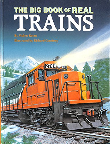 Beispielbild fr The Big Book of Real Trains zum Verkauf von Nealsbooks