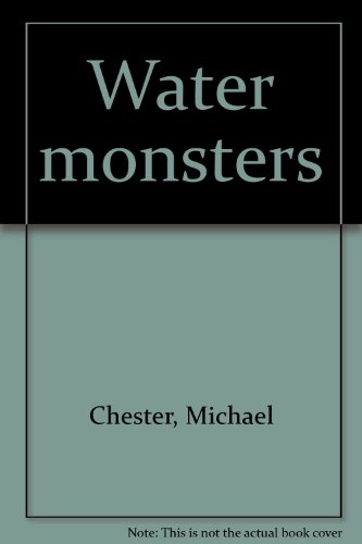 Beispielbild fr Water Monsters zum Verkauf von Aaron Books