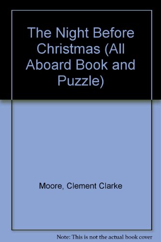 Imagen de archivo de The Night Before Christmas (All Aboard Book and Puzzle) a la venta por Newsboy Books