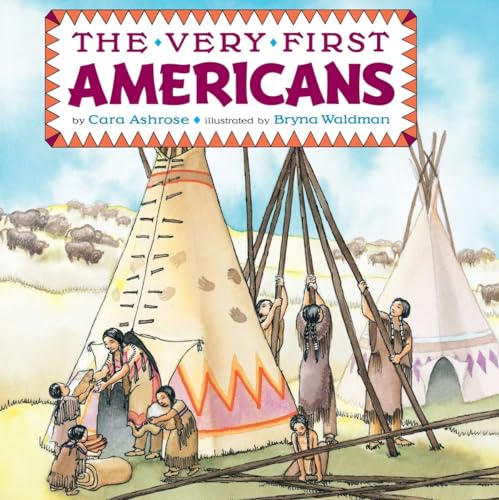 Beispielbild fr The Very First Americans (Grosset & Dunlap All Aboard Book) zum Verkauf von Once Upon A Time Books