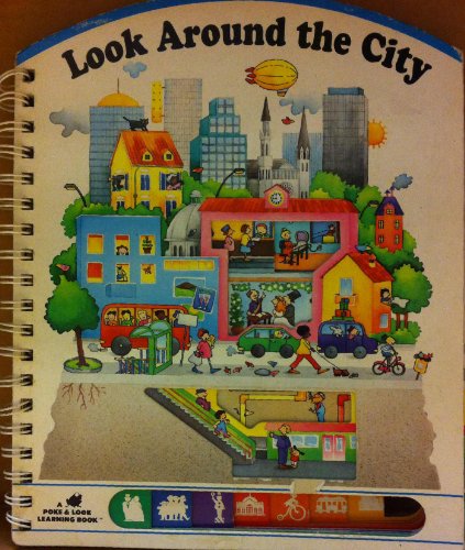 Stock image for Look Around the City, a poke & look learning book, for sale by Alf Books
