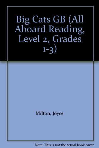 9780448405650: Big Cats (All Aboard Reading, Level 2, Grades 1-3)