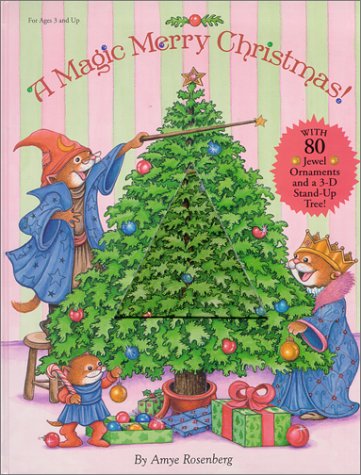 9780448405797: A Magic Merry Christmas!/Book and 3-D Stand Up Tree