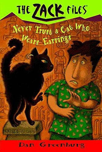 Beispielbild fr Zack Files 07: Never Trust a Cat Who Wears Earrings (The Zack Files) zum Verkauf von Wonder Book