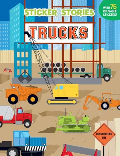 Beispielbild fr Trucks (Sticker Stories) zum Verkauf von Wonder Book