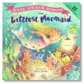 Beispielbild fr The Littlest Mermaid (Jewel Sticker Stories) zum Verkauf von Your Online Bookstore