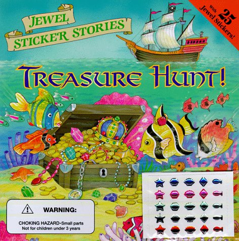 9780448418483: Treasure Hunt (Jewel Sticker Stories)