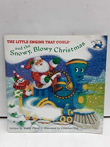 Imagen de archivo de Little Engine That Could and the Snowy, Blowy Christmas (All Aboard Book) a la venta por Your Online Bookstore