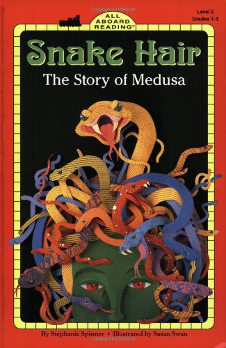 Beispielbild fr Snake Hair: The Story of Medusa (All Aboard Reading) zum Verkauf von Jenson Books Inc