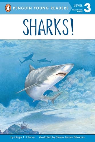 9780448424903: Sharks! (All Aboard Reading)