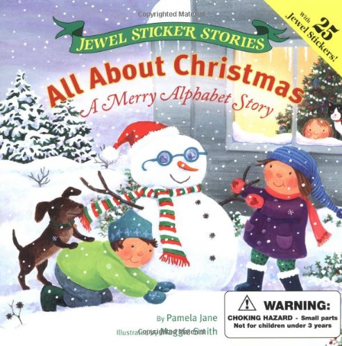 9780448425320: All About Christmas (Jewel Sticker Stories)
