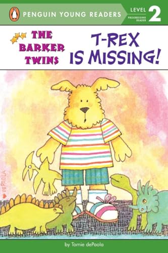 Imagen de archivo de T-Rex Is Missing!: A Barkers Book (The Barker Twins) a la venta por Gulf Coast Books