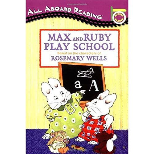 9780448431826: Max and Ruby Play School: Picture Reader