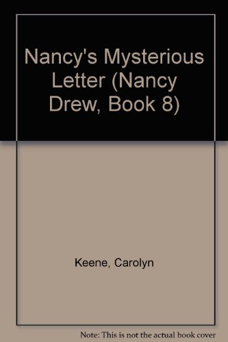 9780448432960: ND #8 Nancy's Mysterious Letter-Promo (Nancy Drew)