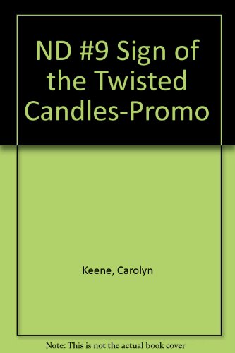 9780448432977: ND #9 Sign of the Twisted Candles-Promo (Nancy Drew)