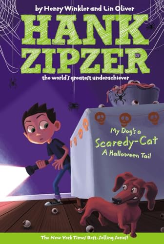9780448438788: My Dog's a Scaredy-Cat #10: A Halloween Tail (Hank Zipzer)