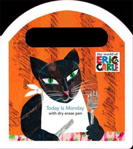 9780448444925: Today Is Monday: A Dry-Erase Book (The World of Eric Carle)