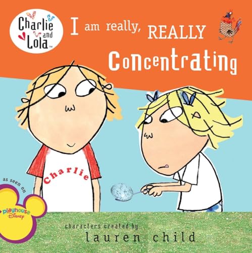 Stock image for I Am Really, Really Concentrating (Charlie and Lola) for sale by Your Online Bookstore