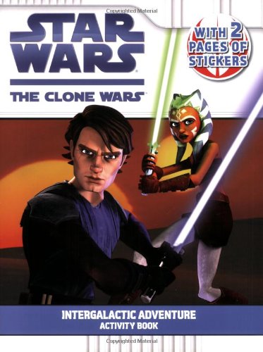 9780448449975: The Clone Wars Intergalactic Adventure Activity Book (Star Wars)