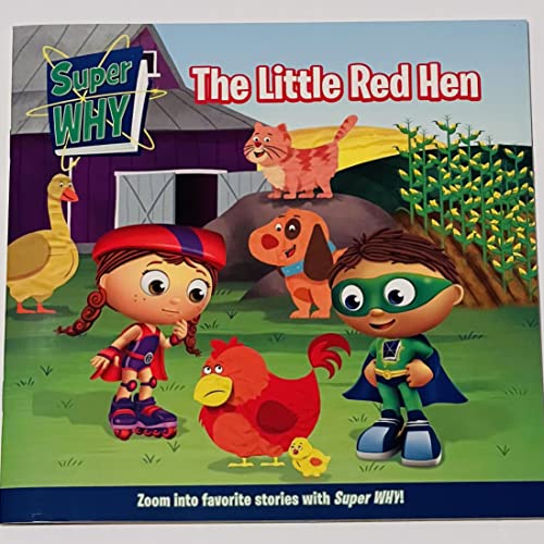 9780448452685: The Little Red Hen (All Aboard Reading. Station Stop 1: Super Why)