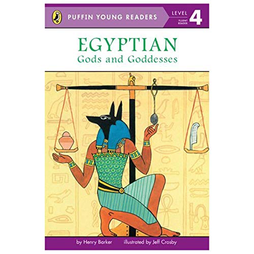 Beispielbild fr Egyptian Gods And Goddesses - Level 4 - Puffin Young Readers zum Verkauf von Juanpebooks