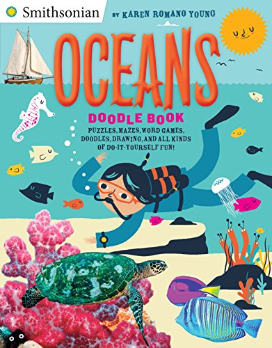 9780448486888: Oceans Doodle Book: Puzzles, Mazes, Word Games, Doodles, Drawings, and All Kinds of Do-It -Yourself Fun! (Smithsonian)