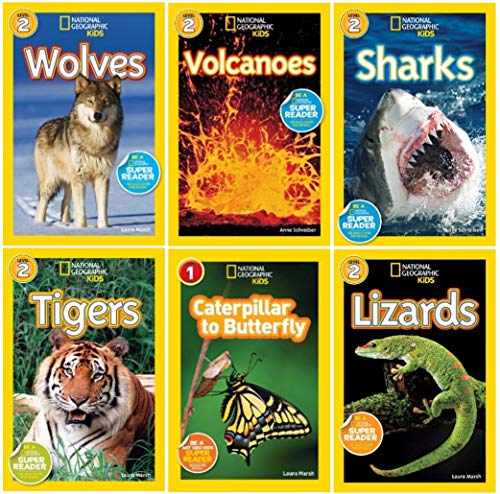 9780449007594: National Geographic Kids Readers 6 Book Set (National Geographic Kids Readers, Levels : 1 & 2) by Anne Schreiber (2012-08-01)
