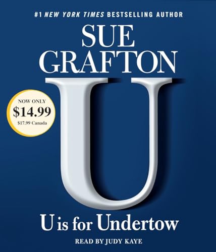 Stock image for U is For Undertow: A Kinsey Millhone Novel for sale by Half Price Books Inc.