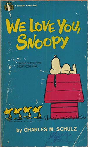 9780449013786: We Love You, Snoopy