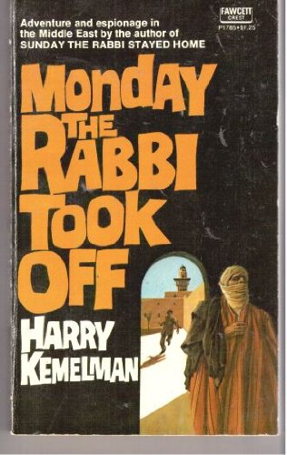 9780449017852: Monday The Rabbi Took Off