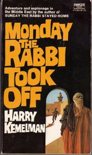 9780449017852: Monday The Rabbi Took Off