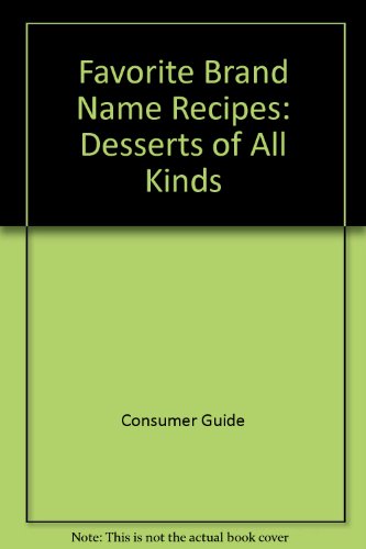 Fav BR NM Rec: Dessrt (9780449132326) by Consumers Guide