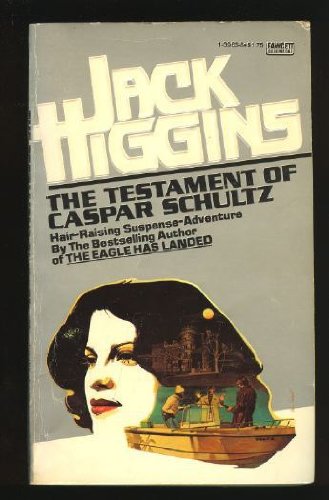 Stock image for THE TESTAMENT OF CASPAR SCHULTZ for sale by BRIAN MCMILLAN, BOOKS