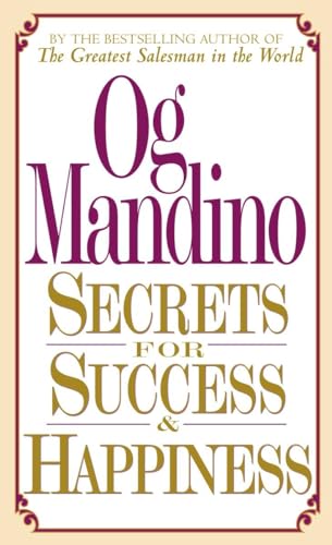 Imagen de archivo de Secrets for Success and Happin a la venta por SecondSale