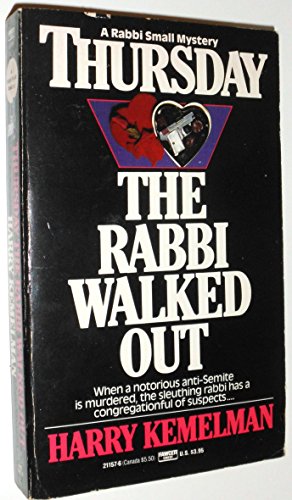 Imagen de archivo de Thursday the Rabbi Walked Out a la venta por ThriftBooks-Atlanta