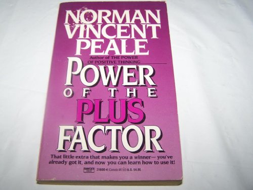 Imagen de archivo de Power of the Plus Factor a la venta por SecondSale