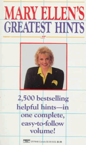 Stock image for Mary Ellen's Greatest Hints for sale by Direct Link Marketing