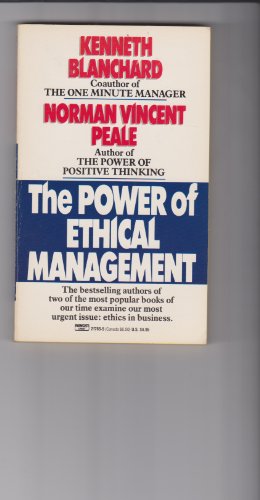 Beispielbild fr The Power of Ethical Management zum Verkauf von Better World Books